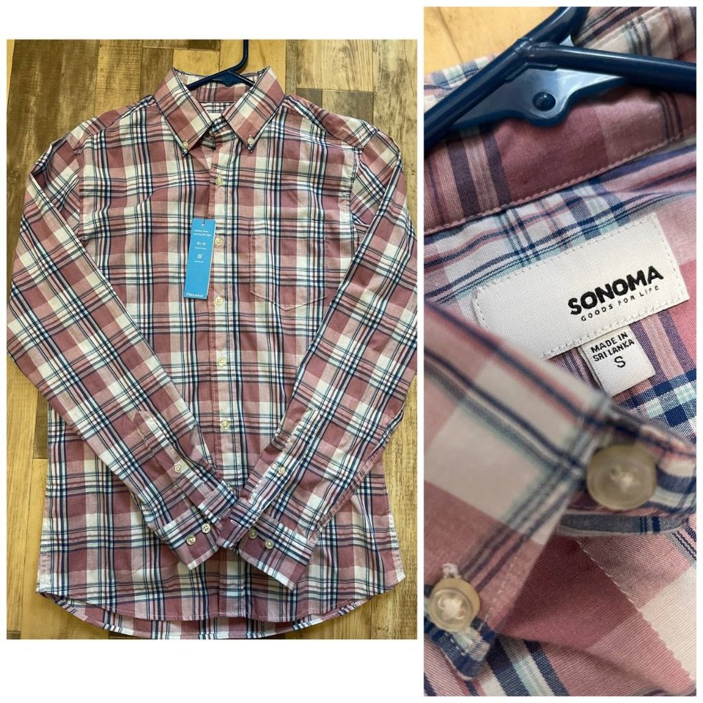 Men's Sonoma Goods For Life, Button-Down Shirt